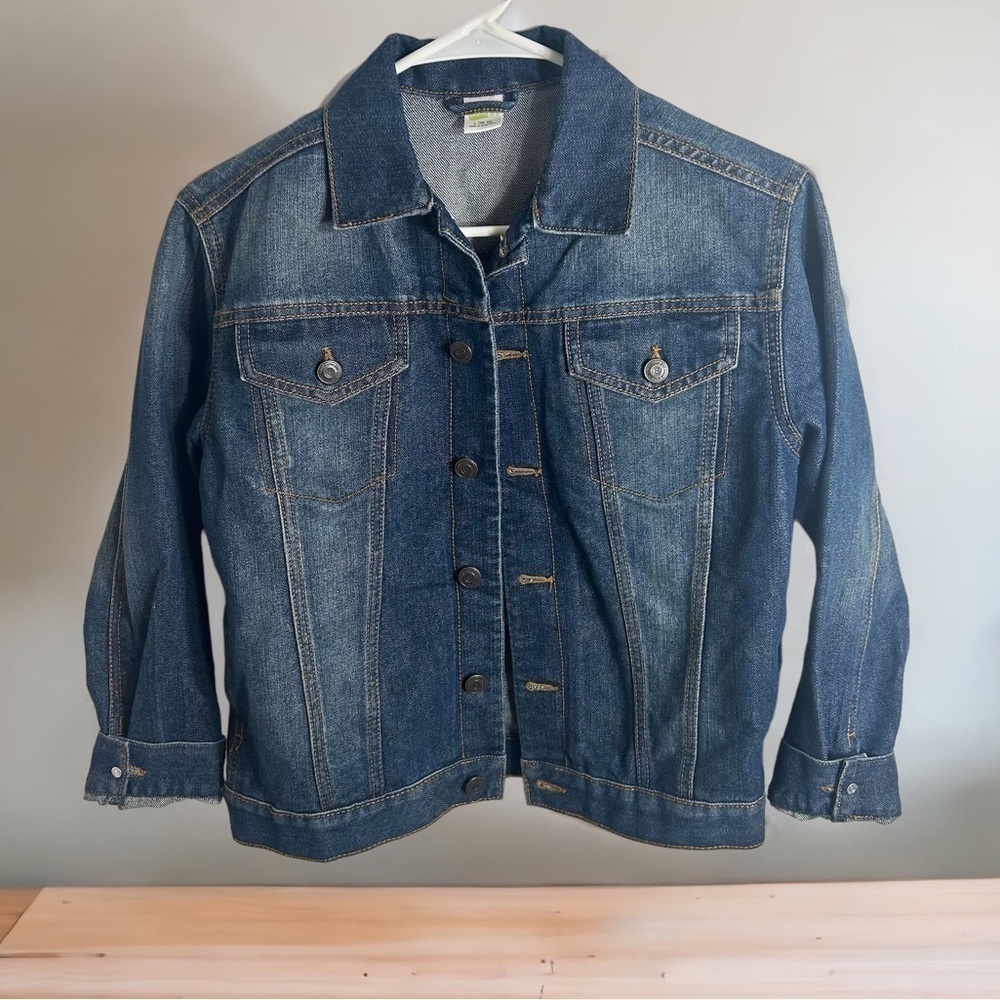 Crazy 8 Denim Jacket Large Kids Girls Jean